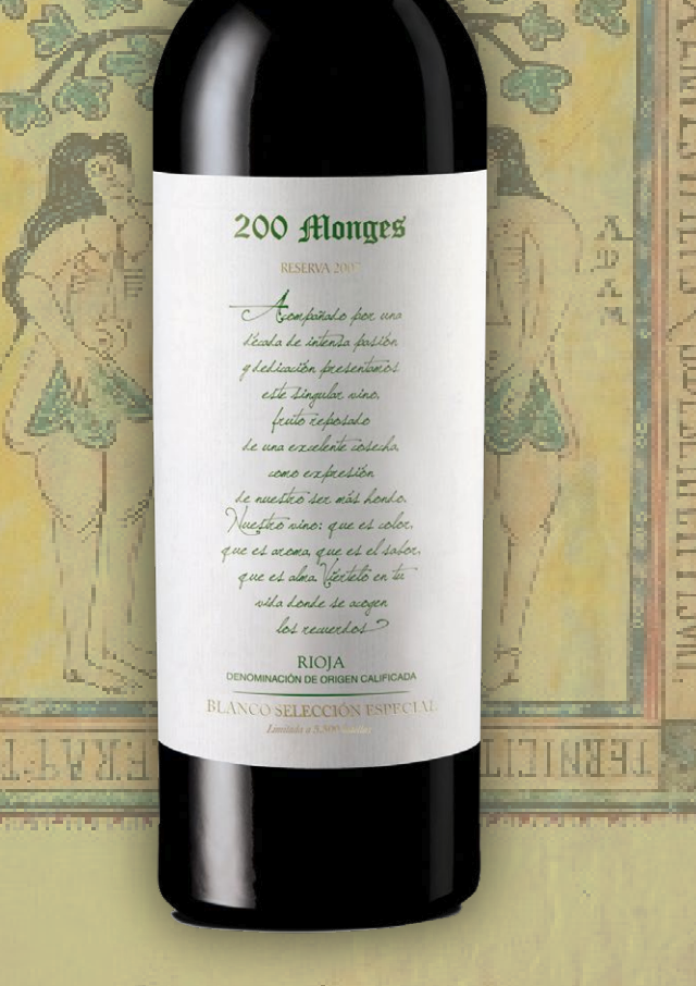 (image for) 200 Monges Reserva Especiale Blanco 2010 [TA 95]